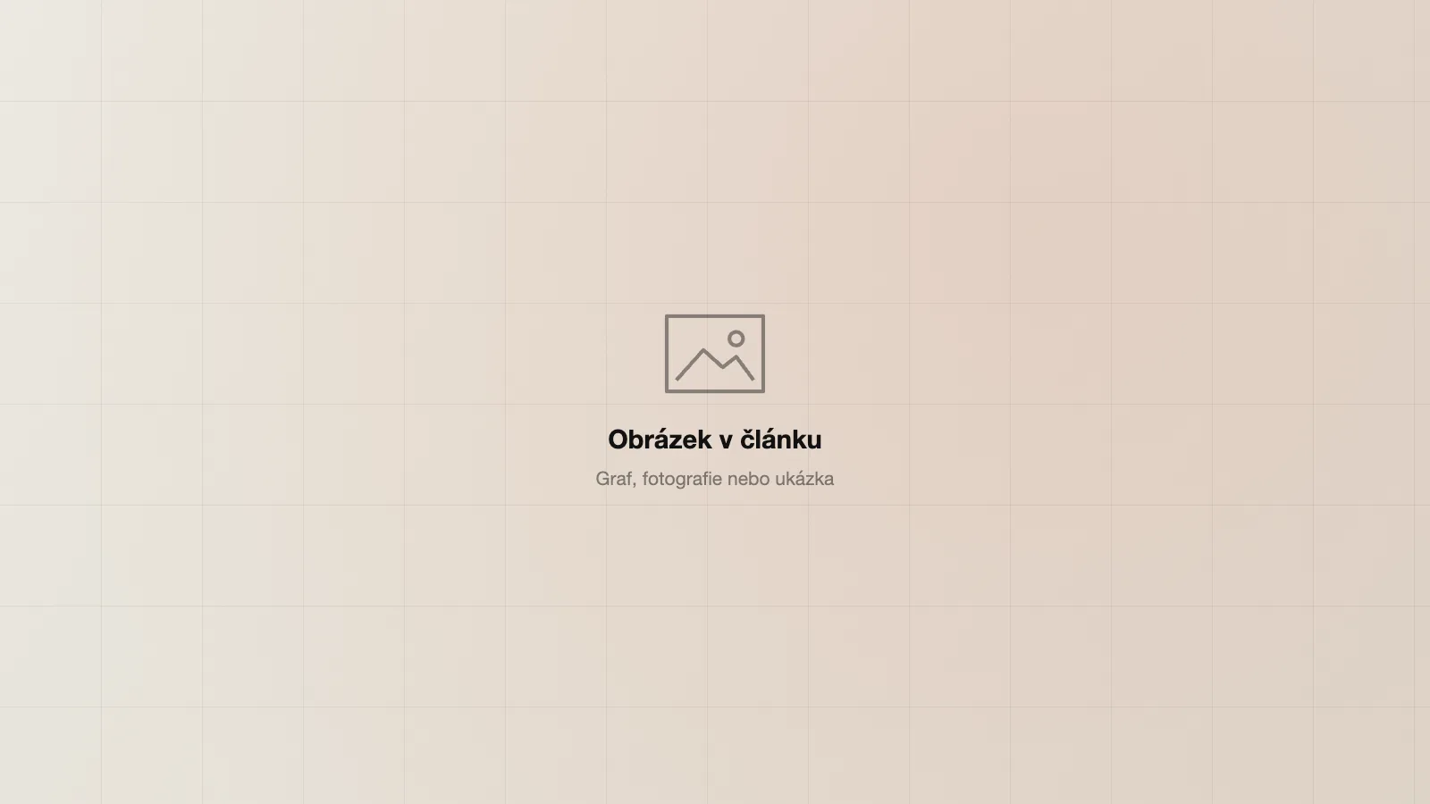 Ilustrační obrázek v článku – nahraďte vlastním
