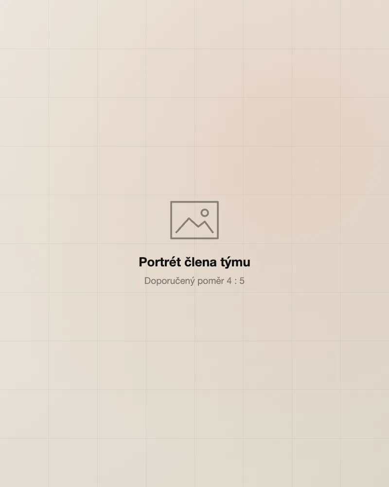 Portrét člena týmu č. 3